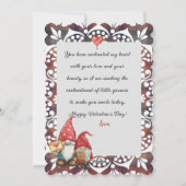 Joyeuse Saint Valentin - Carte Plat Gnomes Enchant (Dos)