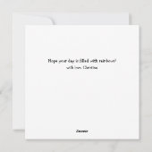 Joyeuse Saint-Valentin Carte Plate Bee-utiful (Dos)