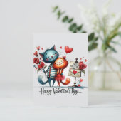 Joyeuse Saint-Valentin Cartes d'amour  (Debout devant)