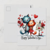 Joyeuse Saint-Valentin Cartes d'amour  (Devant / Derrière)