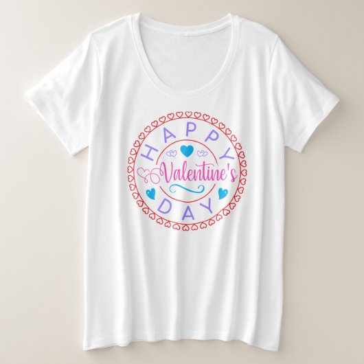 Joyeuse Saint-Valentin Cercle Design-67127 (Design devant)