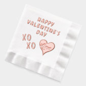 Joyeuse Saint-Valentin Cœur Bisou Câlin (Gauche)