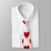 Joyeuse Saint-Valentin coeurs cravate homme col cr (Attaché)