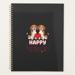 Joyeuse Saint-Valentin Couple Beagle