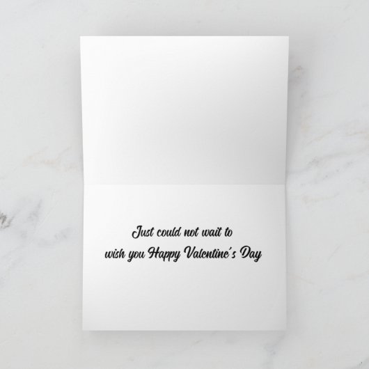 "Joyeuse Saint-Valentin" DE LA CARTE DE CHAT À SUS (Intérieur)