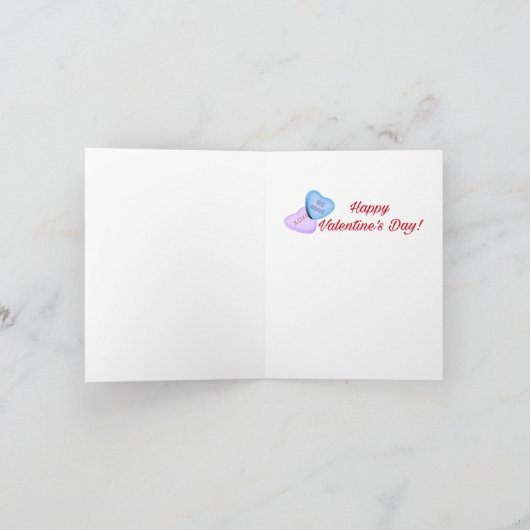 Joyeuse Saint-Valentin Gnomie ! Carte (Intérieur)