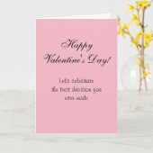 Joyeuse Saint-Valentin Humour Carte Drôle d'Amour (Fleur jaune)