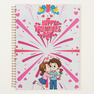 Joyeuse Saint-Valentin Illustration de couple mign