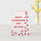 Joyeuse Saint-Valentin ma carte de voeux d'amour (Fleur jaune)