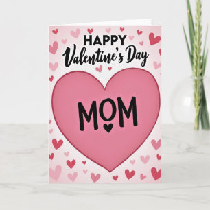 Joyeuse Saint-Valentin Maman Carte