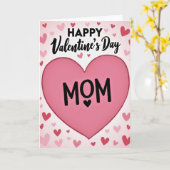 Joyeuse Saint-Valentin Maman Carte (Fleur jaune)
