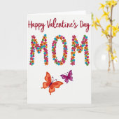 Joyeuse Saint-Valentin Maman Carte Florale (Fleur jaune)