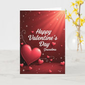 Joyeuse Saint-Valentin Mamie Carte (Fleur jaune)