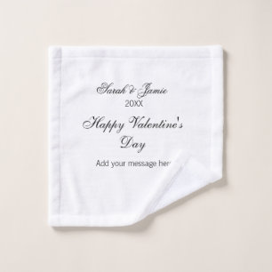 Joyeuse Saint-Valentin nom date message simple élé