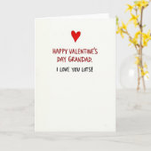 Joyeuse Saint-Valentin Papy Carte (Fleur jaune)