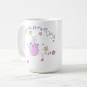 Joyeuse Saint-Valentin Tasse à café (Devant gauche)