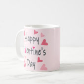 Joyeuse Saint-Valentin Tasse de Café de la Saint-V (Devant gauche)