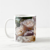 Joyeuse Saint-Valentin ! Tasse de café Roses roses (Gauche)