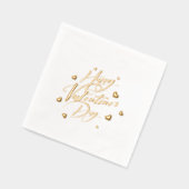Joyeuse Saint-Valentin Typographie Cœurs (Gauche)