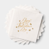 Joyeuse Saint-Valentin Typographie Cœurs (Insitu (empilé))