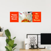Joyeuse Semaine des Infirmières ! affiche Nous aim (Bureau à domicile)