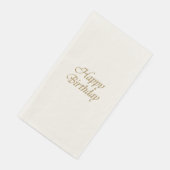 Joyeuse serviettes en papier d'anniversaire, servi (Coin)