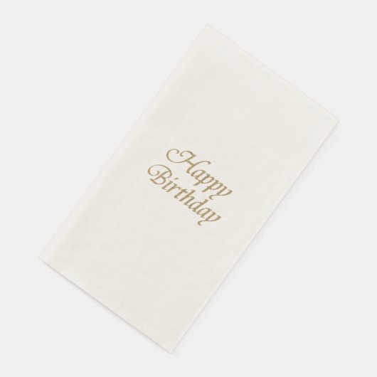 Joyeuse serviettes en papier d'anniversaire, servi (Coin)