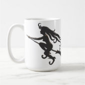 Joyeuse sorcière Halloween Mug (Gauche)
