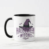 Joyeuse sorcière Halloween Mug de nuit - sorcière (Gauche)