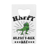 Joyeuse St Pat Trex Day Dino St Patricks Day (Dos)