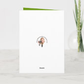 Joyeuse St Patrick à tous Carte humour Argent  (Dos)