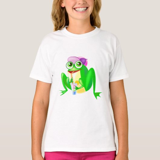 Joyeuse T-shirt grenouille (Devant)