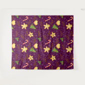 Joyeuse tapisserie de Noël (Devant (Horizontal))