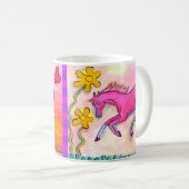 Joyeuse tasse #4 de chevaux (Devant droit)