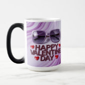 Joyeuse tasse à morphing de la Saint-Valentin (Gauche)