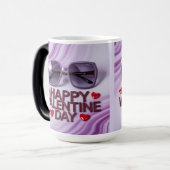 Joyeuse tasse à morphing de la Saint-Valentin (Devant gauche)