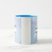 Joyeuse tasse bleue (Centre)