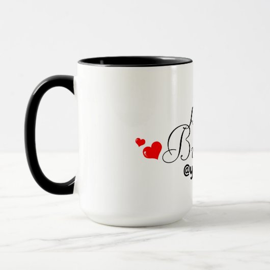 Joyeuse tasse d'anniversaire (Gauche)