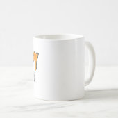 Joyeuse tasse de café d'anniversaire (Devant droit)