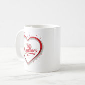 Joyeuse tasse de café pour la Saint-Valentin (Devant gauche)
