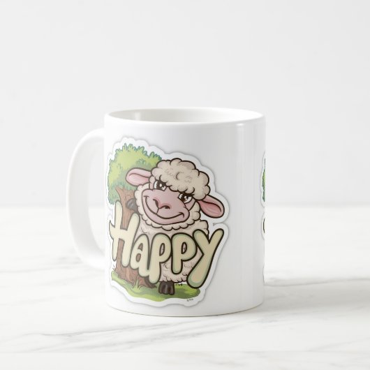 joyeuse tasse de design eid adha (Devant gauche)