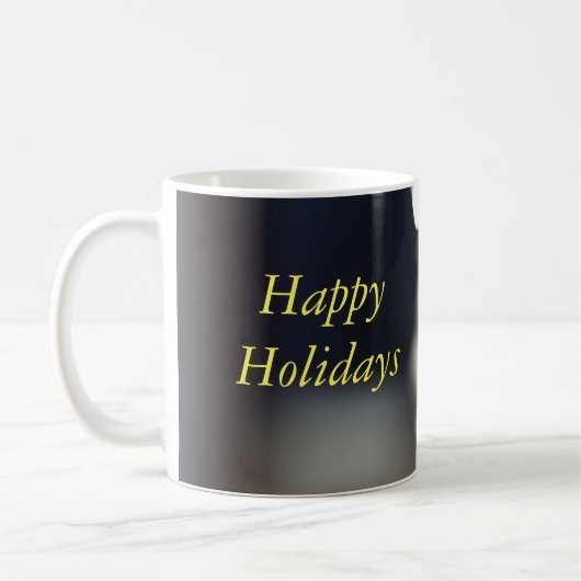 Joyeuse tasse de jours fériés. (Gauche)
