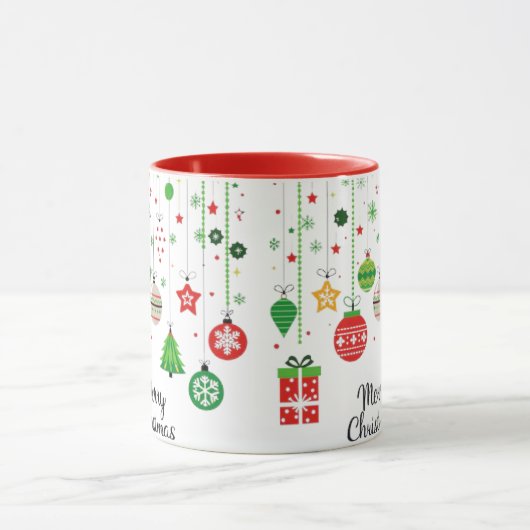 Joyeuse tasse de Noël (Centre)