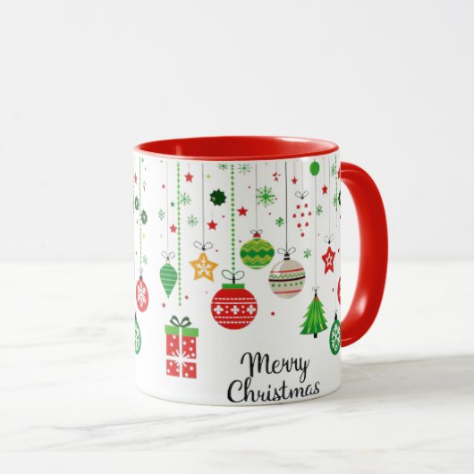 Joyeuse tasse de Noël (Devant droit)