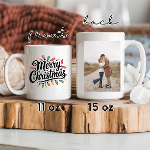 Joyeuse tasse de noël, tasse de couple de Noël, ca