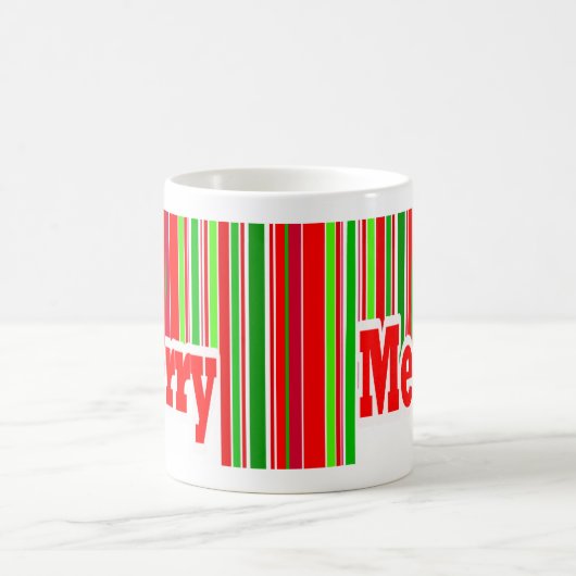 JOYEUSE tasse de rayure heureuse (Centre)