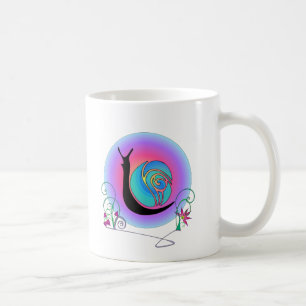 Joyeuse tasse d'escargot