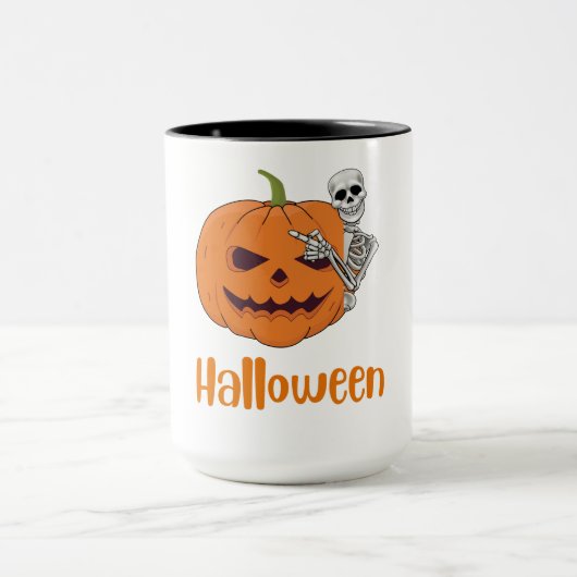 joyeuse tasse d'Halloween (Centre)