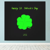 Joyeuse toile enrobée de la Saint Patrick (Insitu (Plancher de Bois))