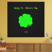 Joyeuse toile enrobée de la Saint Patrick (Insitu(Salon))